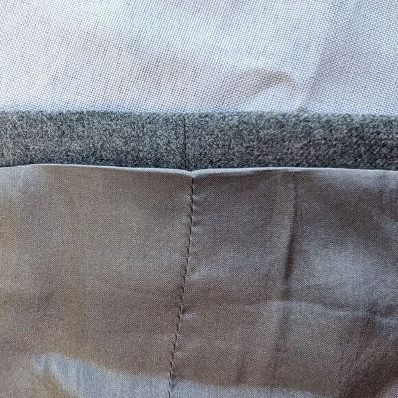 CHARLOTTE BRODY Cabana Gray V-Neck Puff Sleeve Sheath Mini Dress Size S - Picture 5 of 7